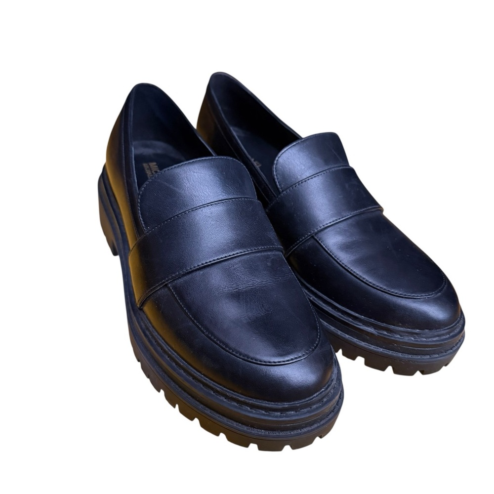Michael Kors Parker chunky lug sole Loafers Slip-On academia 90’s clueless vibes - Picture 4 of 10